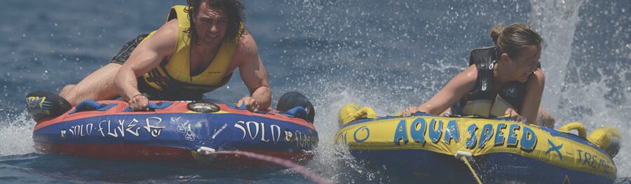 Perissa: Santorini Jet Skiing, Tubing, and Kayaking Package - Who will enjoy this package most