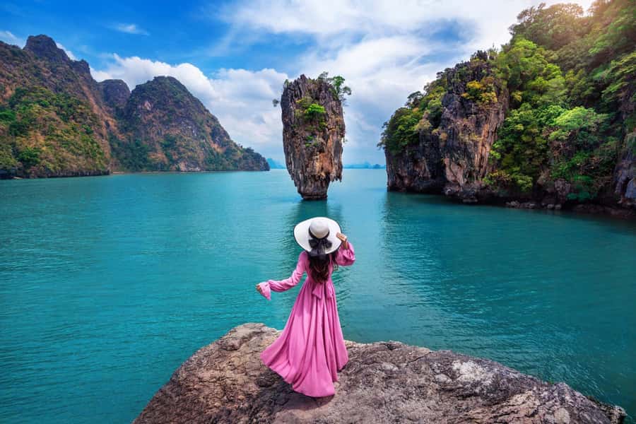 Phang Nga Bay: James Bond Island Kayak and Snorkeling Tour - The Andaman Sea crossing and first views of the bay