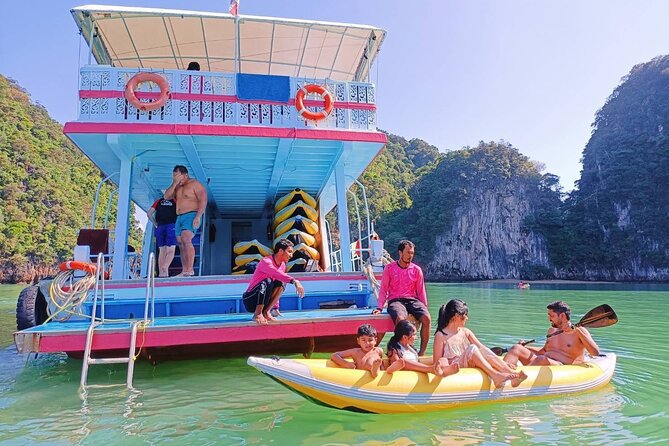 Phang Nga Bay Sea Cave Canoeing & James Bond Island by Big Boat - Lunch onboard and the trip to James Bond Island