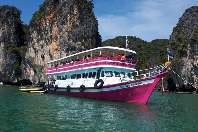 Phang Nga Bay Sea Cave Canoeing & James Bond Island by Big Boat - Nakae Island: swim, paddleboard, or stay on deck