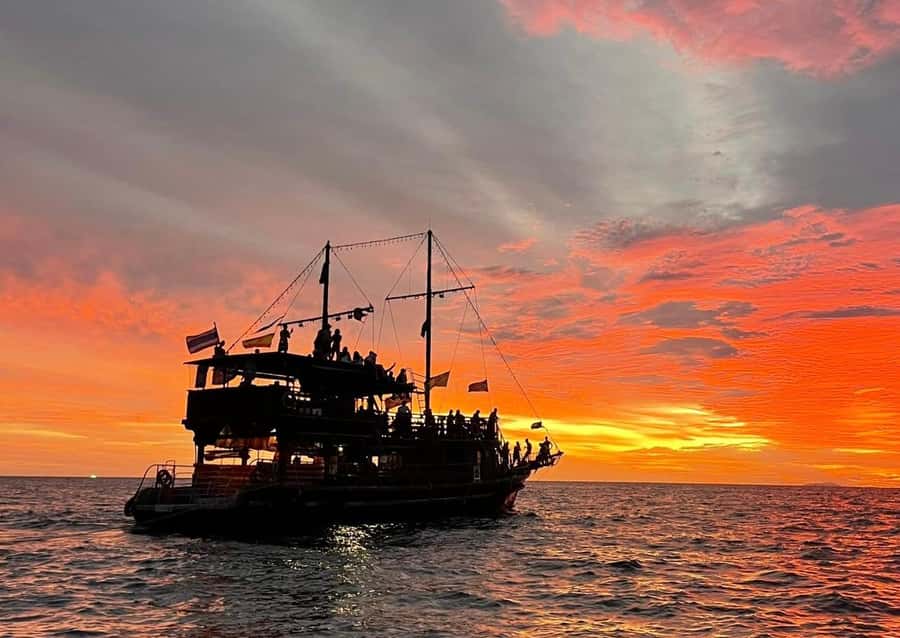 Phi Phi: Pirate Boat with Snorkeling, Kayaking, and Party - Key points at a glance