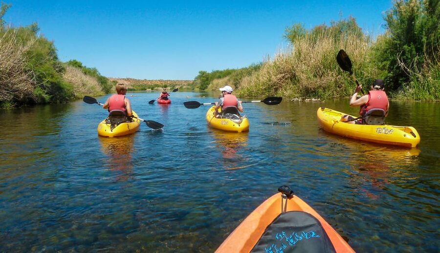 Phoenix: Self-Guided Kayaking Trip to Foxtail - Calm Water, Swift Sections, and Getting Wet