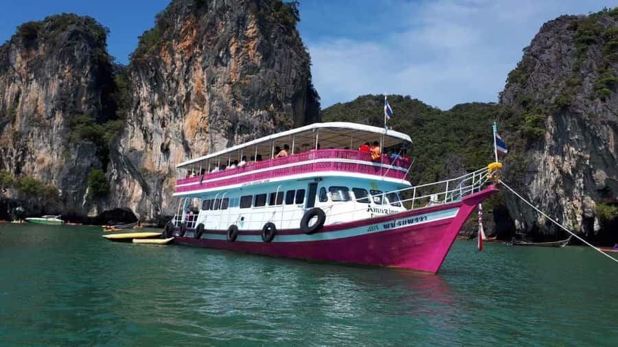Phuket: James Bond Island by Big Boat with Sea Cave Canoeing - Panak Island and the first cave canoe