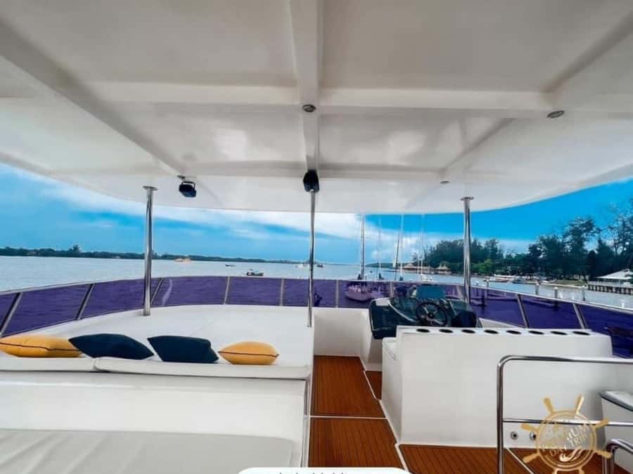 Phuket: James Bond Island Canoeing & Sunset Yacht Dinner - Crossing Phang Nga Bay toward James Bond Island