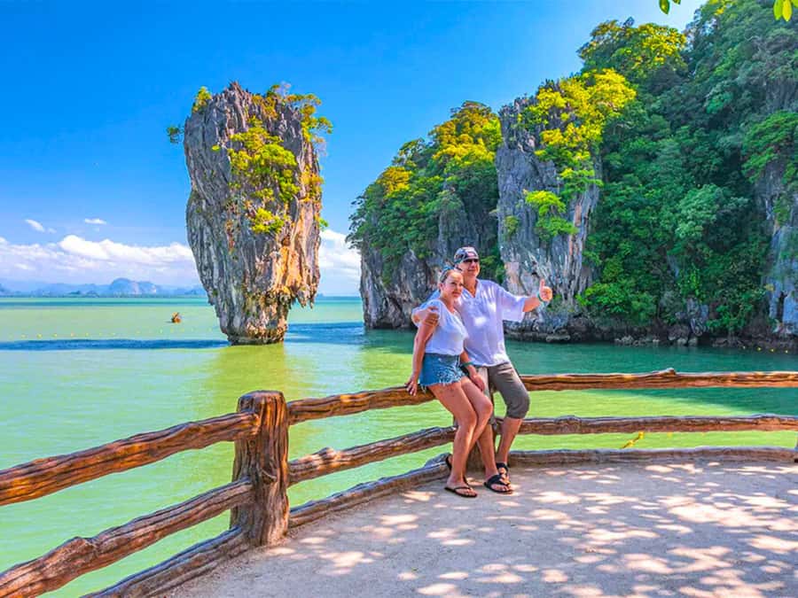 Phuket: James Bonds Island with Lunch and Sea Cave Canoe - James Bond Island and the famous rock