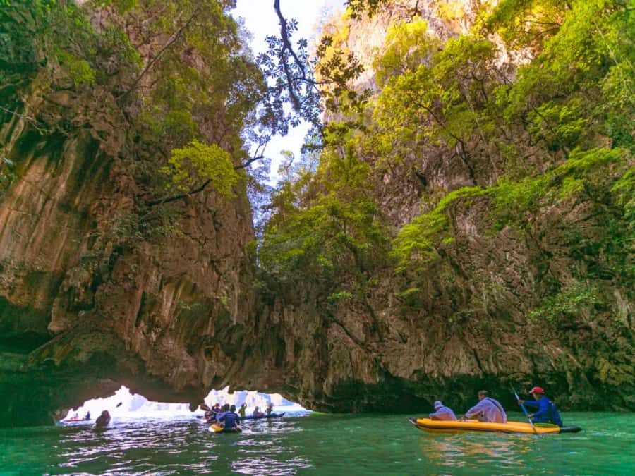 Phuket: James Bonds Island with Lunch and Sea Cave Canoe - Lunch at Panyee, a village built over water