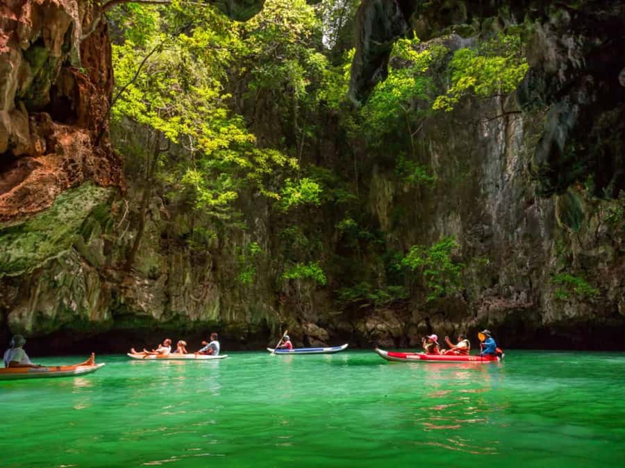 Phuket: James Bonds Island with Lunch and Sea Cave Canoe - Hong Island and the first cave outing