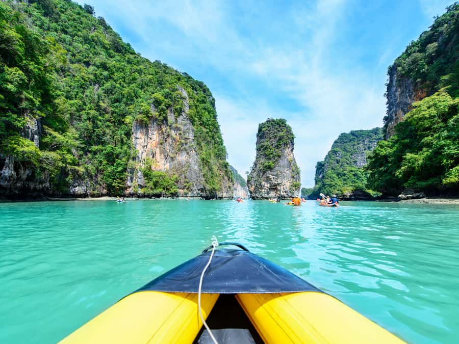 Phuket: Phang Nga Bay Bioluminescent Plankton and Sea Canoes - Why the afternoon departure makes sense