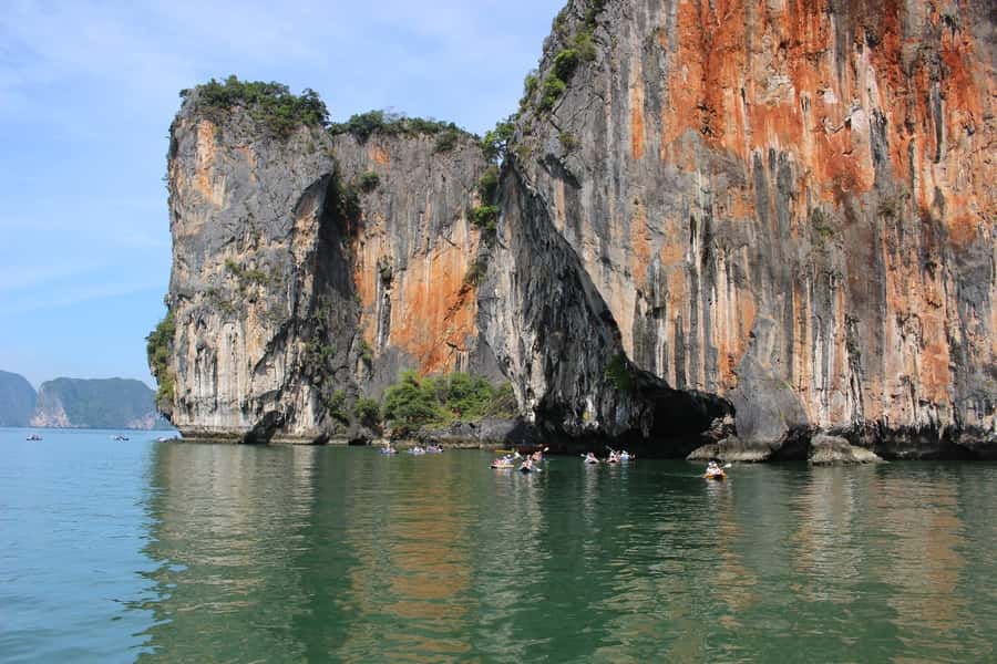 Phuket: Phi Phi & James Bond Island Combo Day Tour w/Lunch - Crossing to James Bond Island