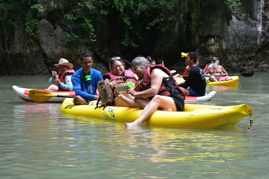 Phuket: Starlight Hong Sea Cave & Glowing Plankton by Kayak - From Phuket hotel pickup to the open bay