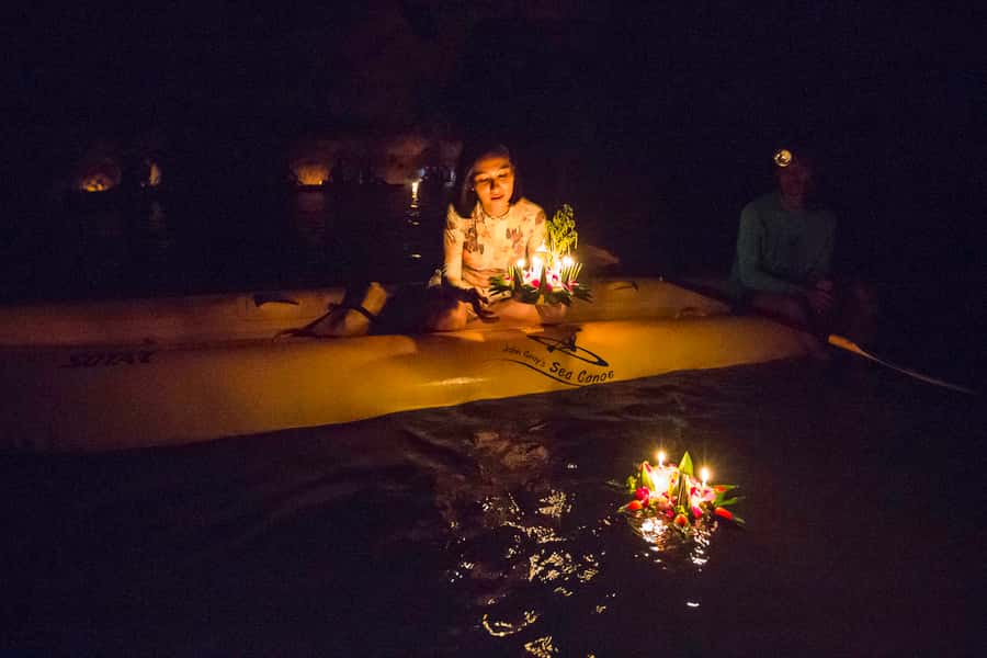 Phuket: Starlight Hong Sea Cave & Glowing Plankton by Kayak - James Bond Island: famous, photogenic, and busy