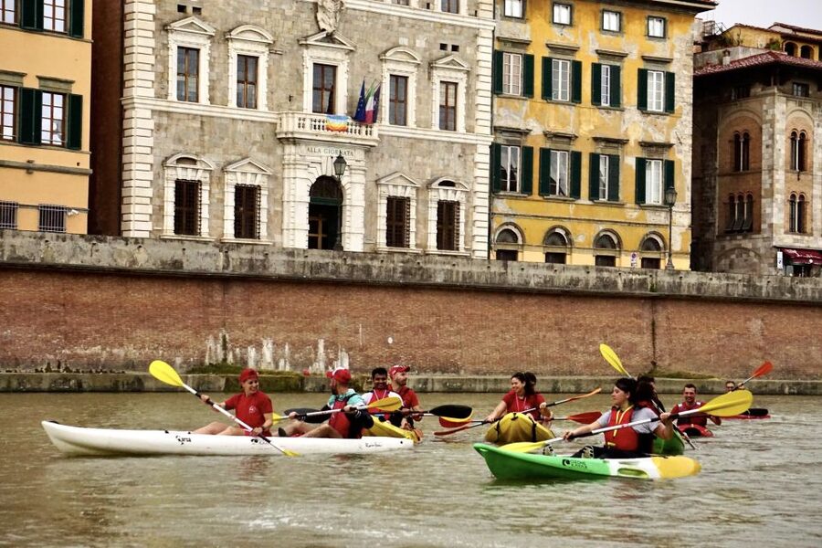 Pisa: Kayak Tour - Starting at Rowing Arno Pisa ASD