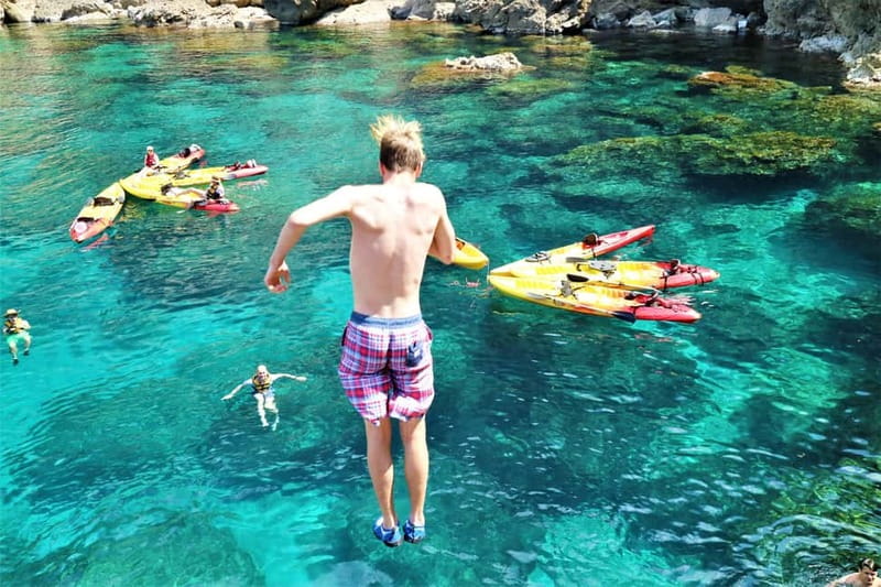 Pollença: Kayak Discovery – Snorkeling and Caves - The guides and the tone of the trip