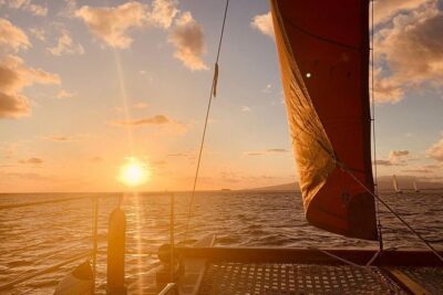 Polynesian Canoe Sunset Sail