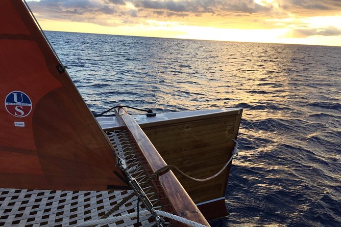 Polynesian Canoe Sunset Sail - Food is local and thoughtfully chosen