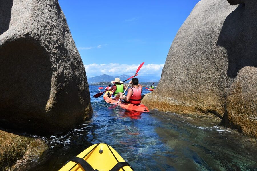 Porticcio: Guiding Kayaking Tour - Key points at a glance