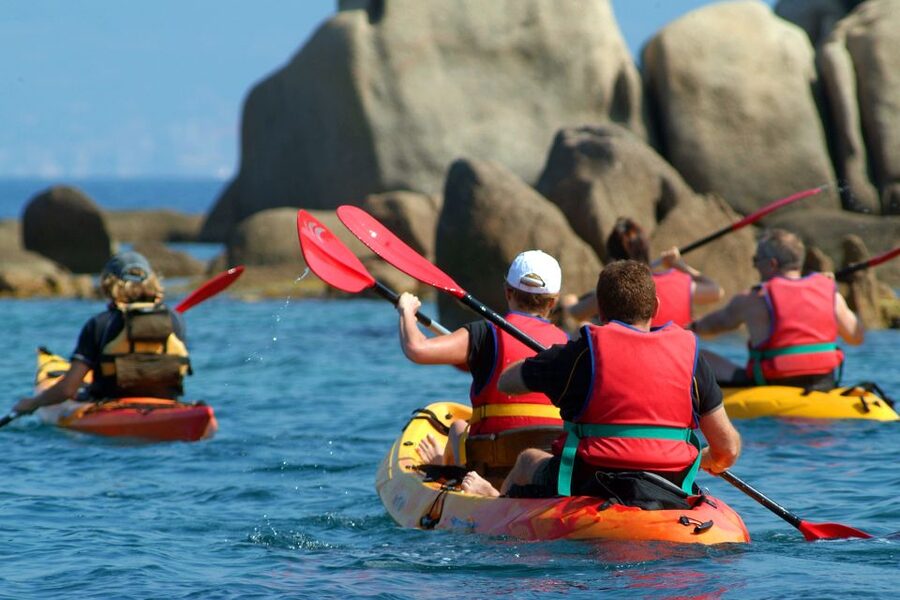 Porticcio: Guiding Kayaking Tour - How sporty is the three-hour outing?