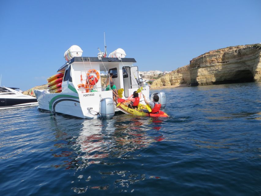 Portimão: Kayak Tour of Benagil Caves - What the $49 price really includes