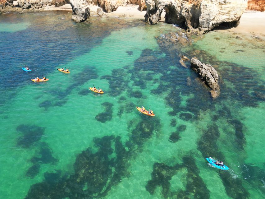 Portimão: Small Group Kayak Cave and Cliff Tour - Starting beside Praia do Vau