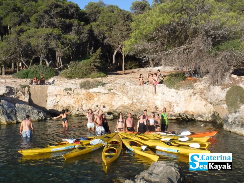 Porto Selvaggio kayak tour + cliff diving + cold springs - Who will enjoy this most