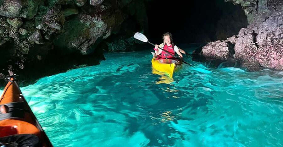 Porto Selvaggio kayak tour + cliff diving + cold springs - Why this Porto Selvaggio outing is worth your morning