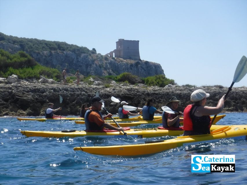 Porto Selvaggio kayak tour + cliff diving + cold springs - What to bring and what to leave behind