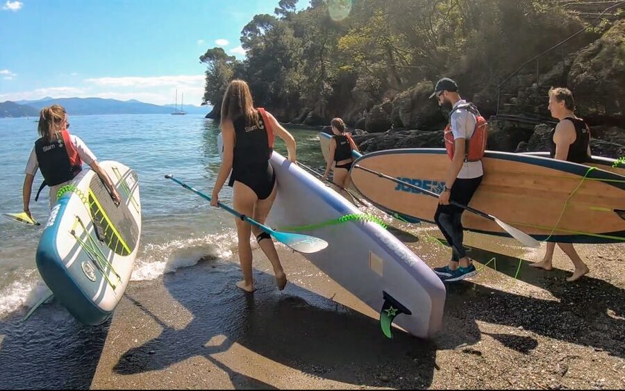 Portofino Stand Up Paddleboard Experience - Starting in Paraggi Bay