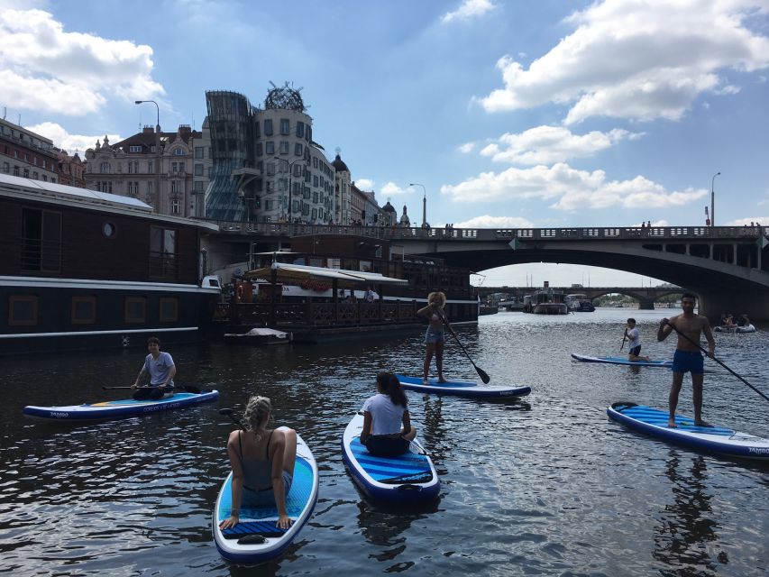 Prague: 2-Hour Paddle Boarding in the City Centre - Key points to know before you book
