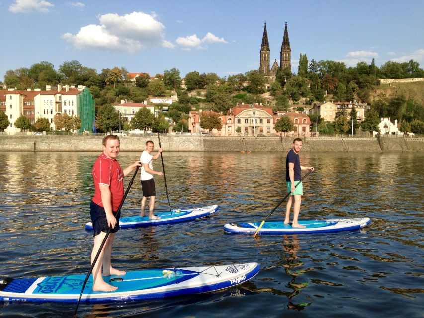 Prague: 2-Hour Paddle Boarding in the City Centre - Seeing Prague from the river