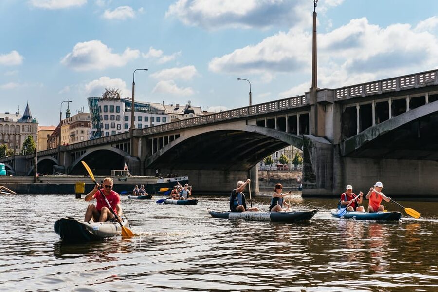Prague: Vltava River Guided Canoeing Tour - Who should book this Vltava canoe trip?