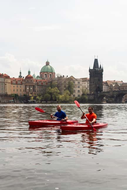 Prague: Vltava River Kayak Tour with Guide - Starting beside the Charles Bridge