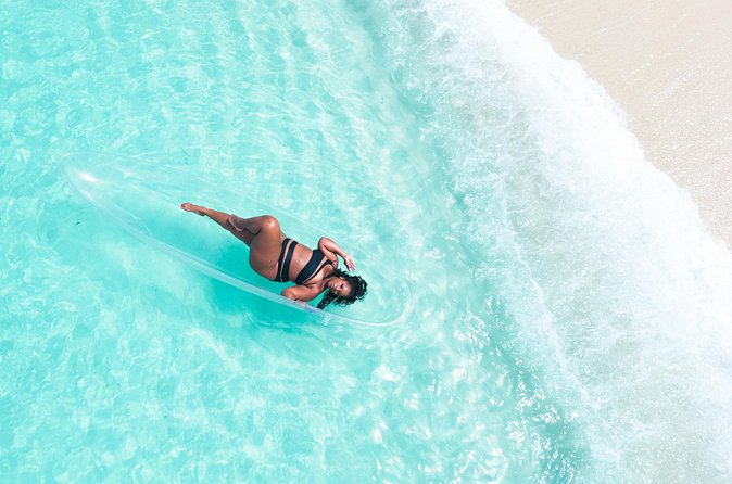 Premium Clear Kayak Shoot Grand Turk Island - Drone angles, videos, and the photo package
