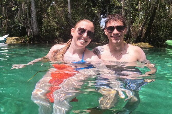 Premium Single Kayak Rental In Crystal River, Florida - Paddling toward Three Sisters Springs