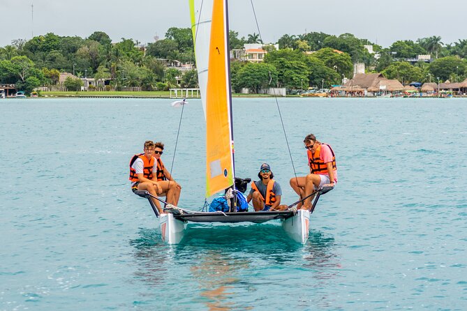 Private Eco-Tour on a Recreational Catamaran with Kayaks Included - Islands, cenotes, and clear-water swimming