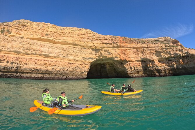 Private Kayak Experience In Benagil Cave with 4K Photos - Spending five minutes inside Algar de Benagil