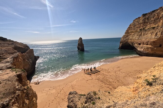 Private Kayak Experience In Benagil Cave with 4K Photos - The return route to Carvalho Beach
