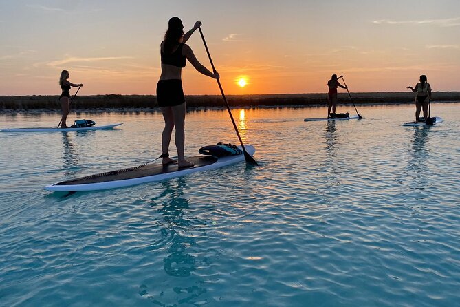 Private Paddleboard Experience in Bacalar - An Early Start on Bacalar Lagoon