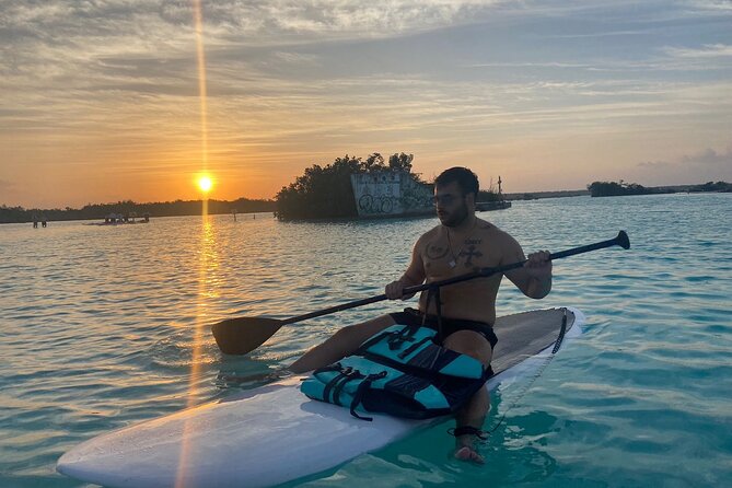 Private Paddleboard Experience in Bacalar - Who Will Enjoy This Morning Most?