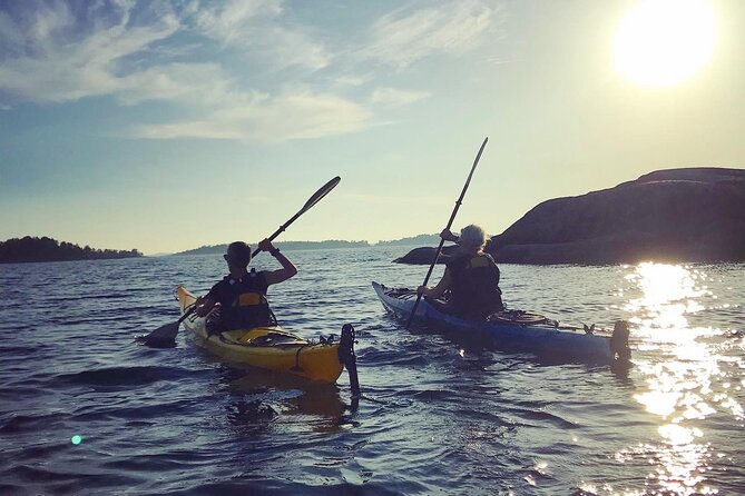 PRIVATE Sunset Kayaking in Stockholm Archipelago Nature Reserve - Key points to know before booking