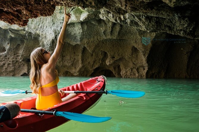 PRIVATE TOUR HALONG BAY ONE DAY with Cave, Kayaking, Bamboo Boat - How much value do you get for $160?