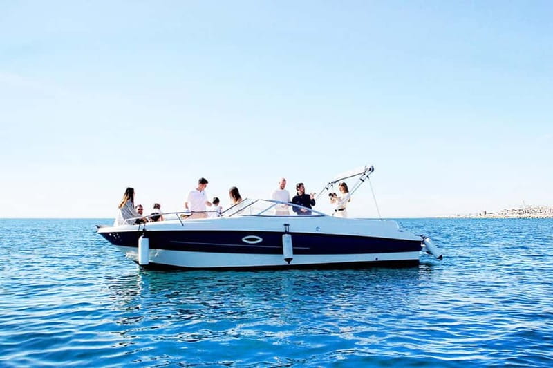 Puerto Banús: Floky Boat Cruise with Snorkeling & Paddle SUP - How the one-to-eight-hour format works
