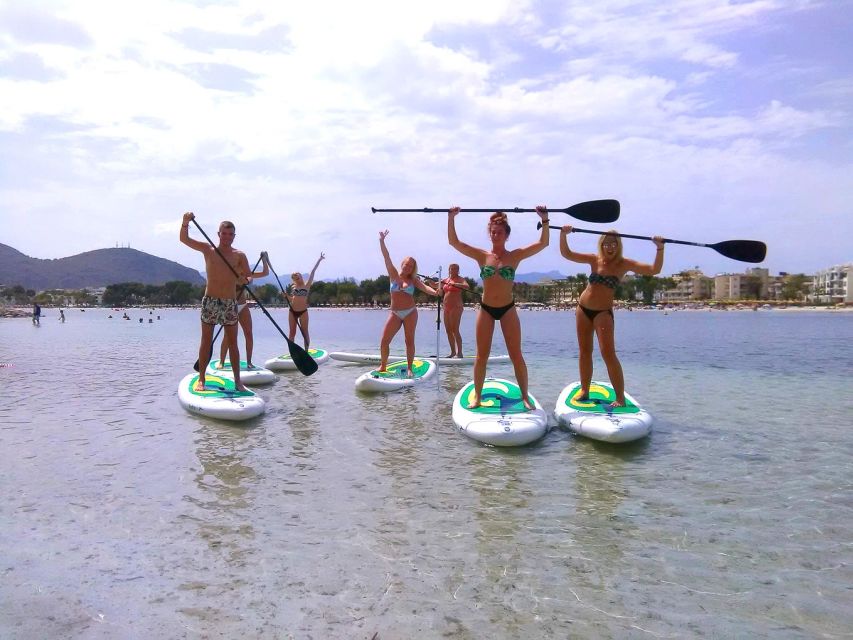 Puerto de Alcudia: Stand-Up Paddleboard Lesson - What the one-hour lesson covers
