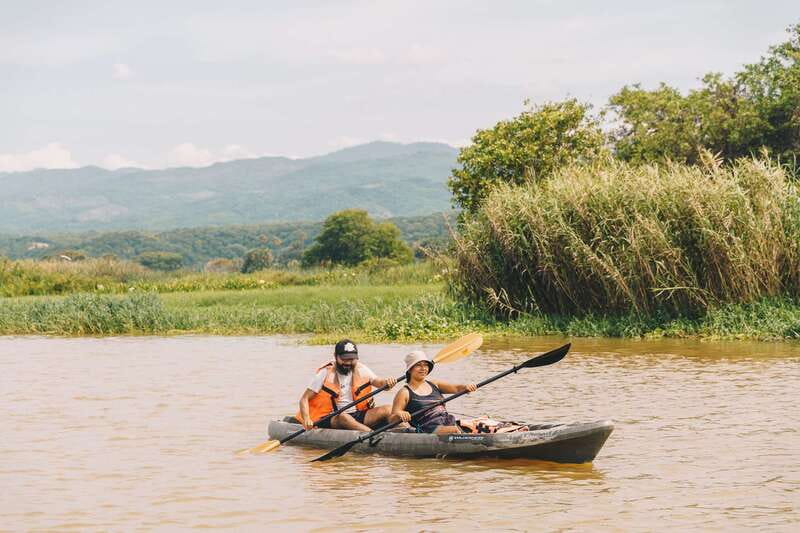 Puerto Escondido: Kayak Adventure On Manialtepec Lagoon - A break at Puerto Suelo