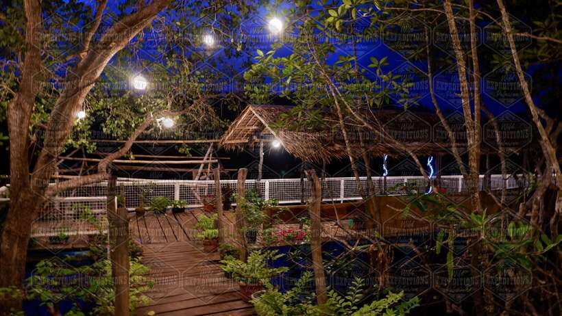 Puerto Princesa: Firefly Watching Paddle Boat Tour & Dinner - The motorized boat ride from Baywalk