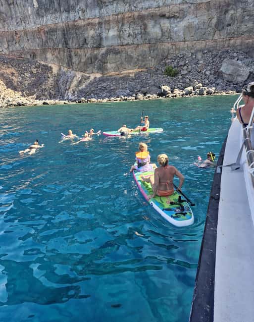 Puerto Rico, Gran Canaria: boat trip, drinks, food, paddle surfing, snorkeling - Tapas, sangria, and the value of an all-in price