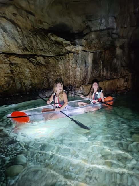 Pula: Cave Sunset/Night Tour in Transparent Kayak - How hard is the paddling?