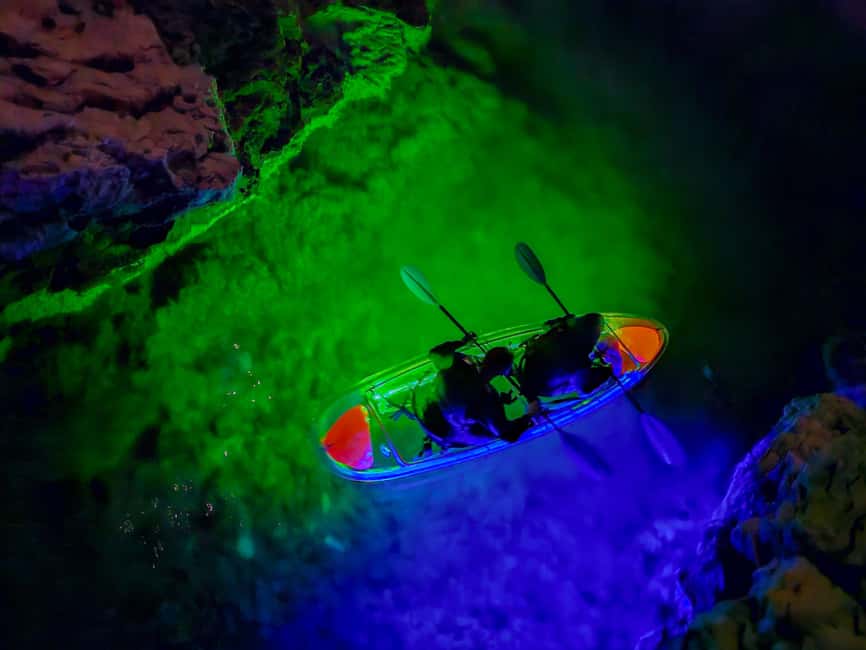 Pula: Istria Cave LED Illuminated Kayak Tour by Night - Key points to know before booking