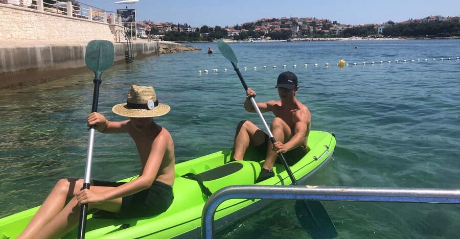 Pula: Kayaking and Snorkeling Self-Guided Tour - What the independent format feels like