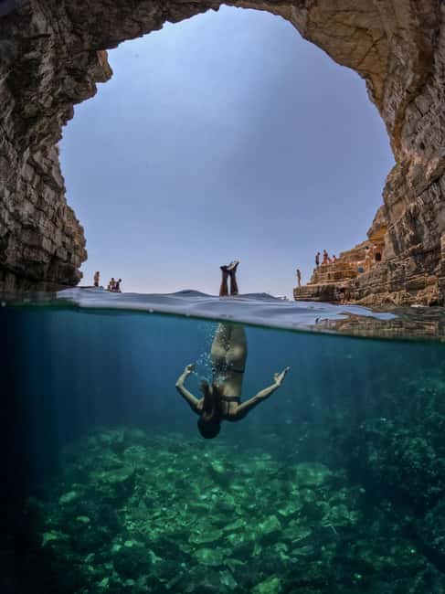 Pula: Kayaking,Snorkeling, Cliff jumping Tour with Wetsuit - The cave question you need to understand