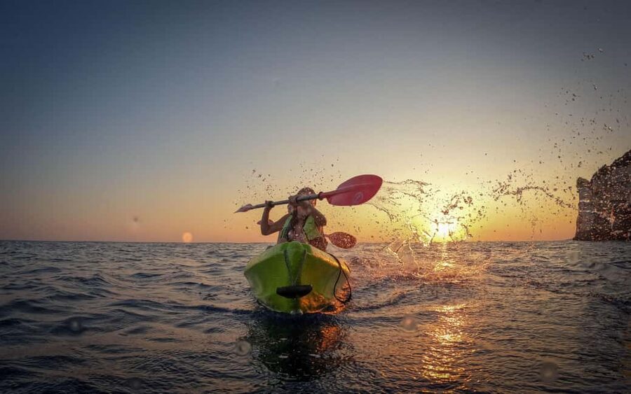 Pula: Kayaking,Snorkeling, Cliff jumping Tour with Wetsuit - GoPro photos, underwater pictures and the shared link